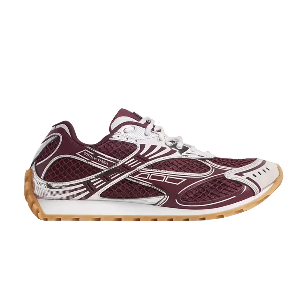 Bottega Veneta Orbit Sneaker Barolo Silver