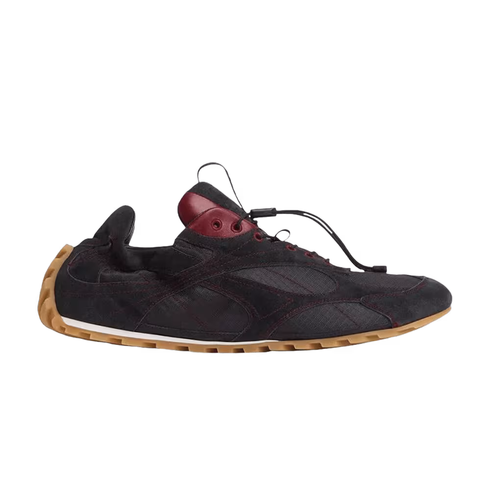 Bottega Veneta Orbit Flash Sneaker Black Red