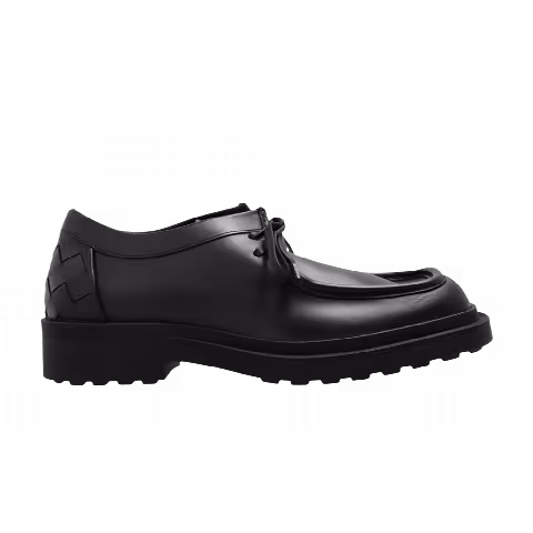 Bottega Veneta Ben Leather Shoes 'Black'