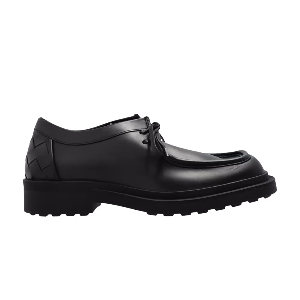 Bottega Veneta Ben Leather Shoes Black