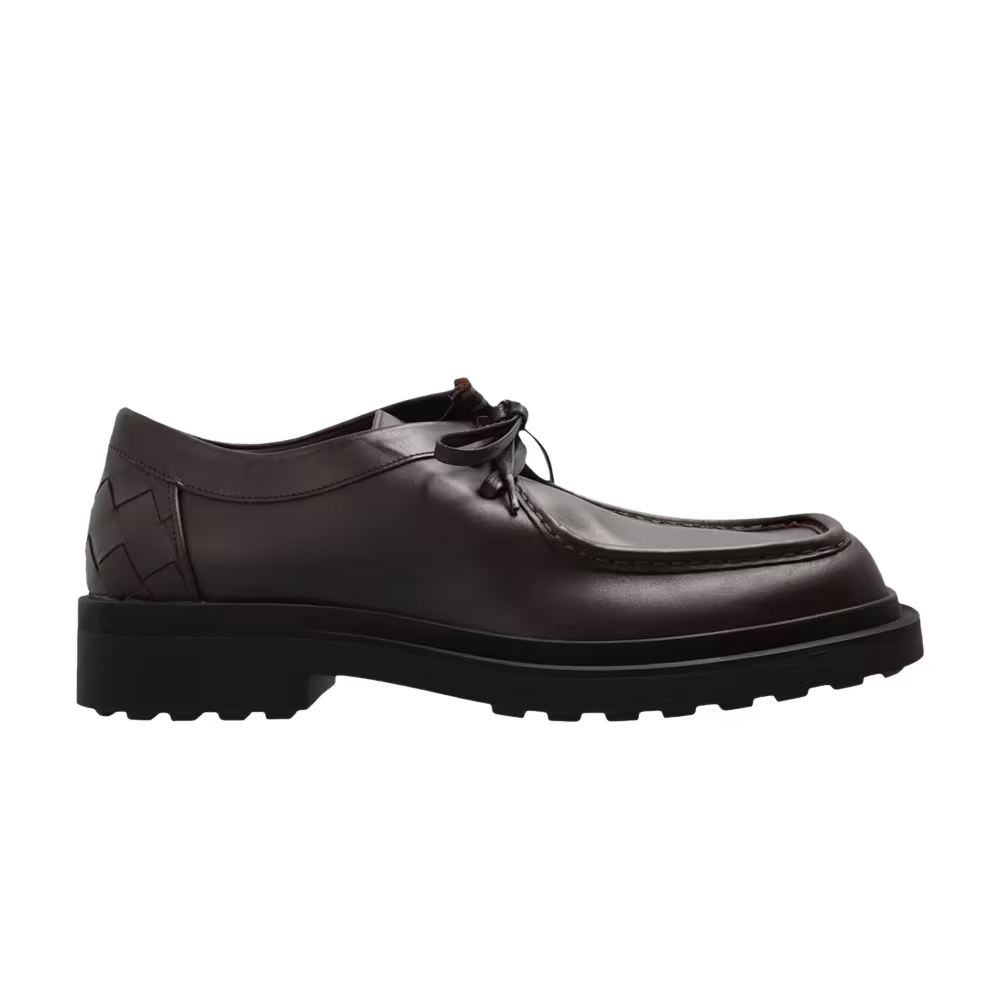 Bottega Veneta Ben Leather Shoes Brown