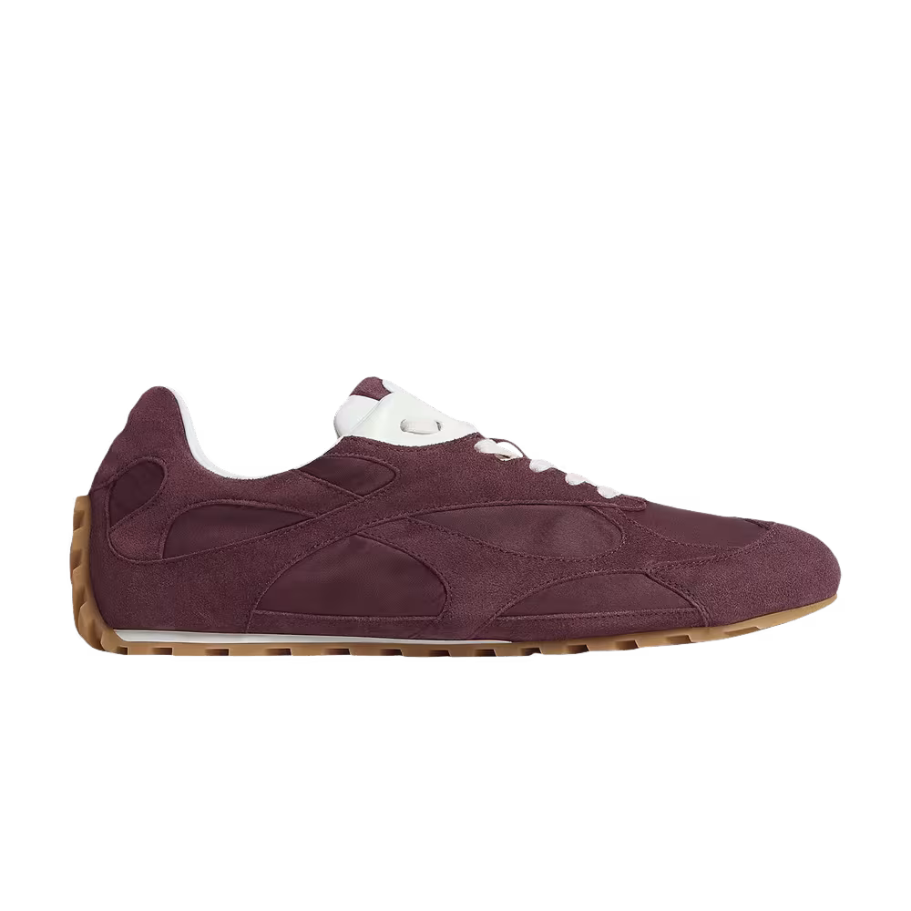 Bottega Veneta Orbit Flash Sneaker Deep Mahogany Glacier