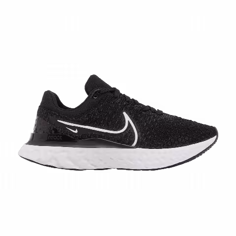 Nike Wmns React Infinity Run Flyknit 3 'Black White'