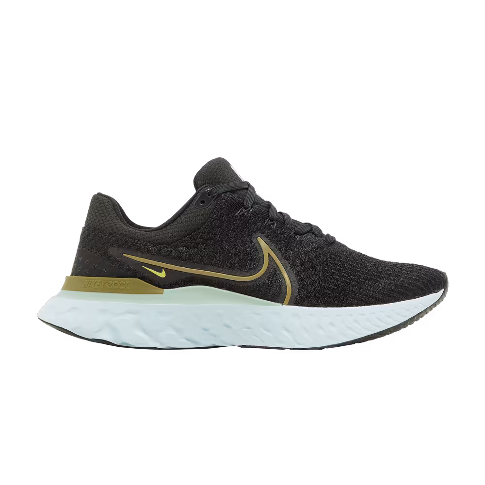 Nike React Infinity Run Flyknit 3 Night Forest Enamel Green