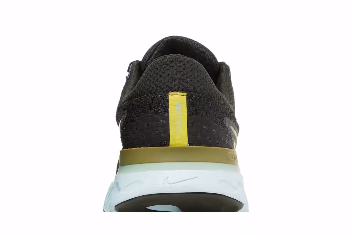 Nike React Infinity Run Flyknit 3 Night Forest Enamel Green, view 8