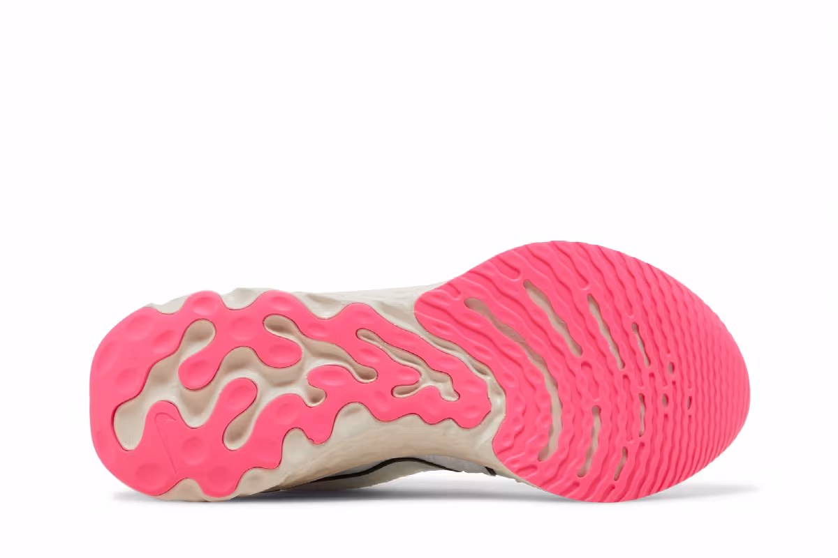 Nike React Infinity Run Flyknit 3 White Hyper Pink, view 5