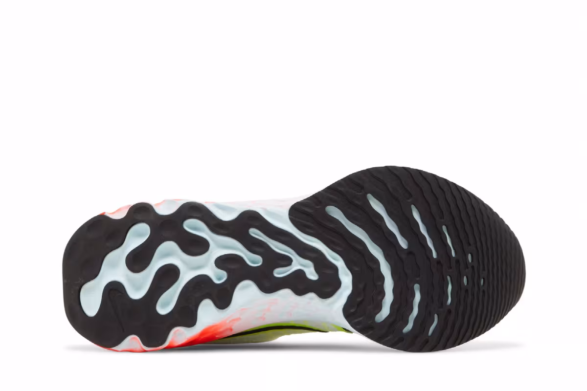 Nike Women's React Infinity Run Flyknit 3 White Volt, view 5
