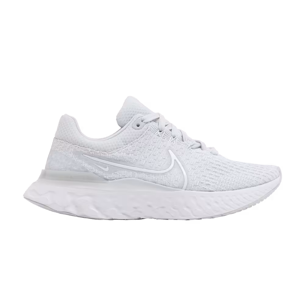 Nike Women's React Infinity Run Flyknit 3 Pure Platinum