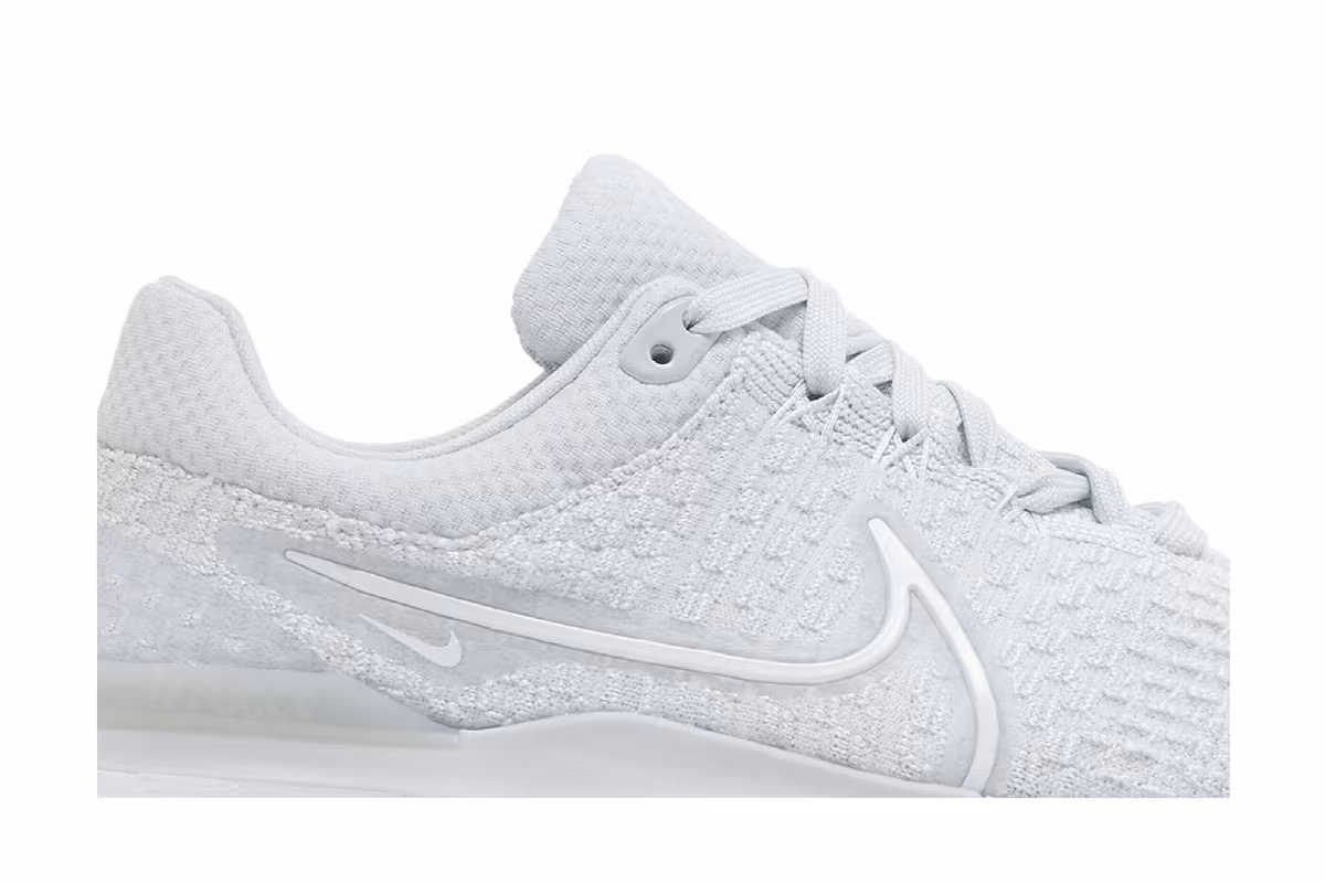 Nike Women's React Infinity Run Flyknit 3 Pure Platinum, view 3