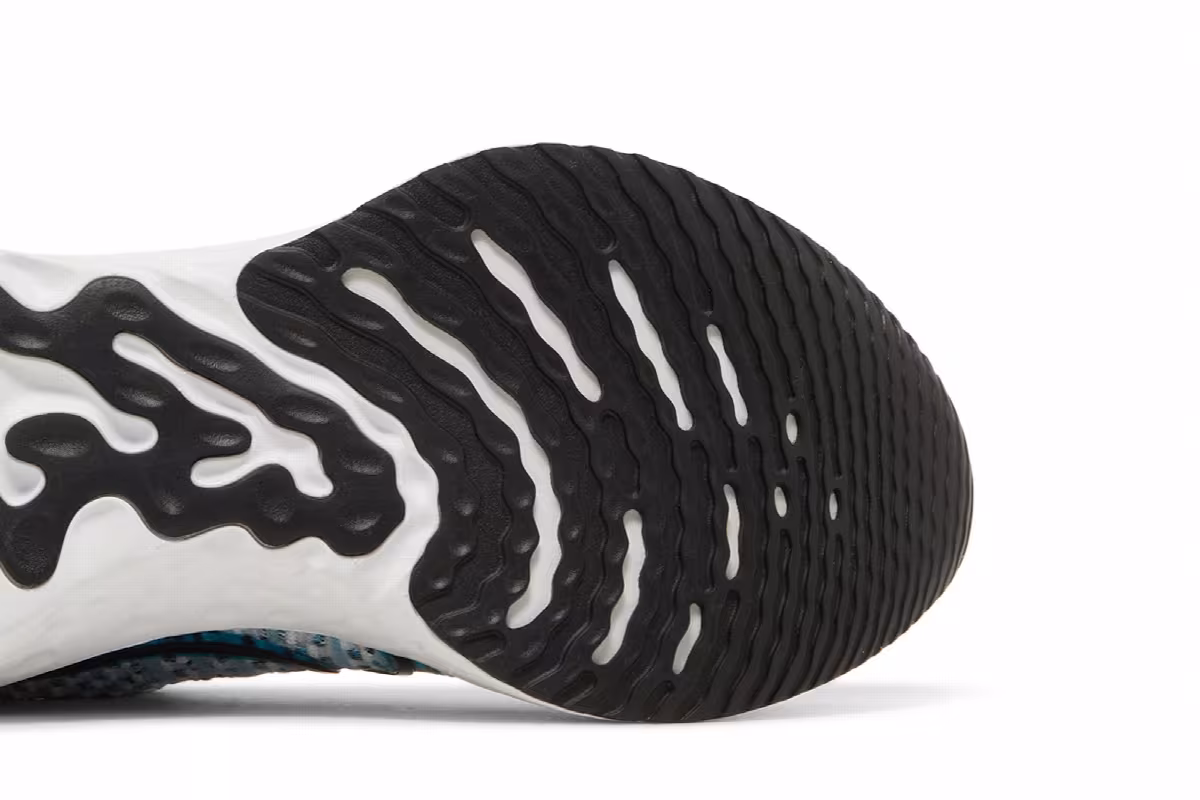 Nike React Infinity Run Flyknit 3 White Blue Orbit, view 6
