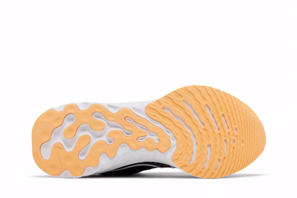 Nike Women's React Infinity Run Flyknit 3 Cave Purple Orange, view 5