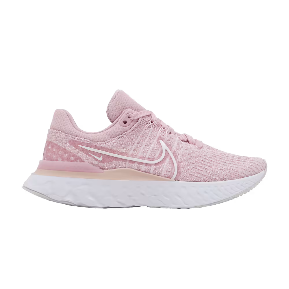 Nike Women's React Infinity Run Flyknit 3 Pink Glaze