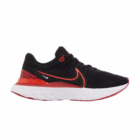 Nike Wmns React Infinity Run Flyknit 3 'Black University Red'