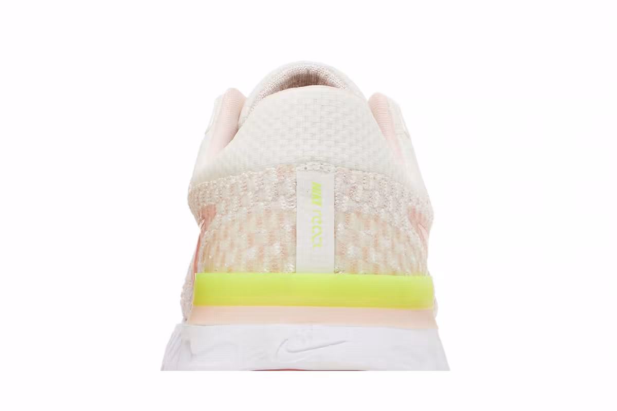 Nike Women's React Infinity Run Flyknit 3 Sail Light Madder Root, view 8