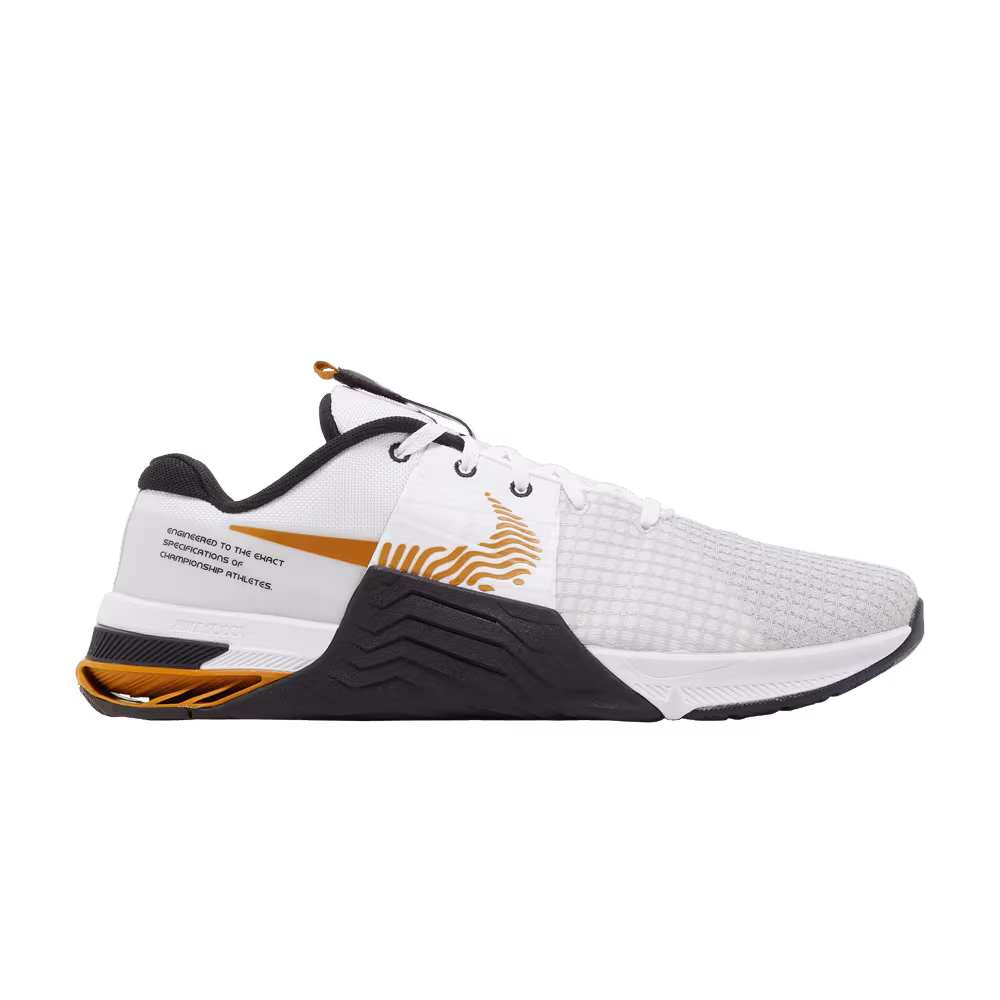Nike Metcon 8 White Gold Suede