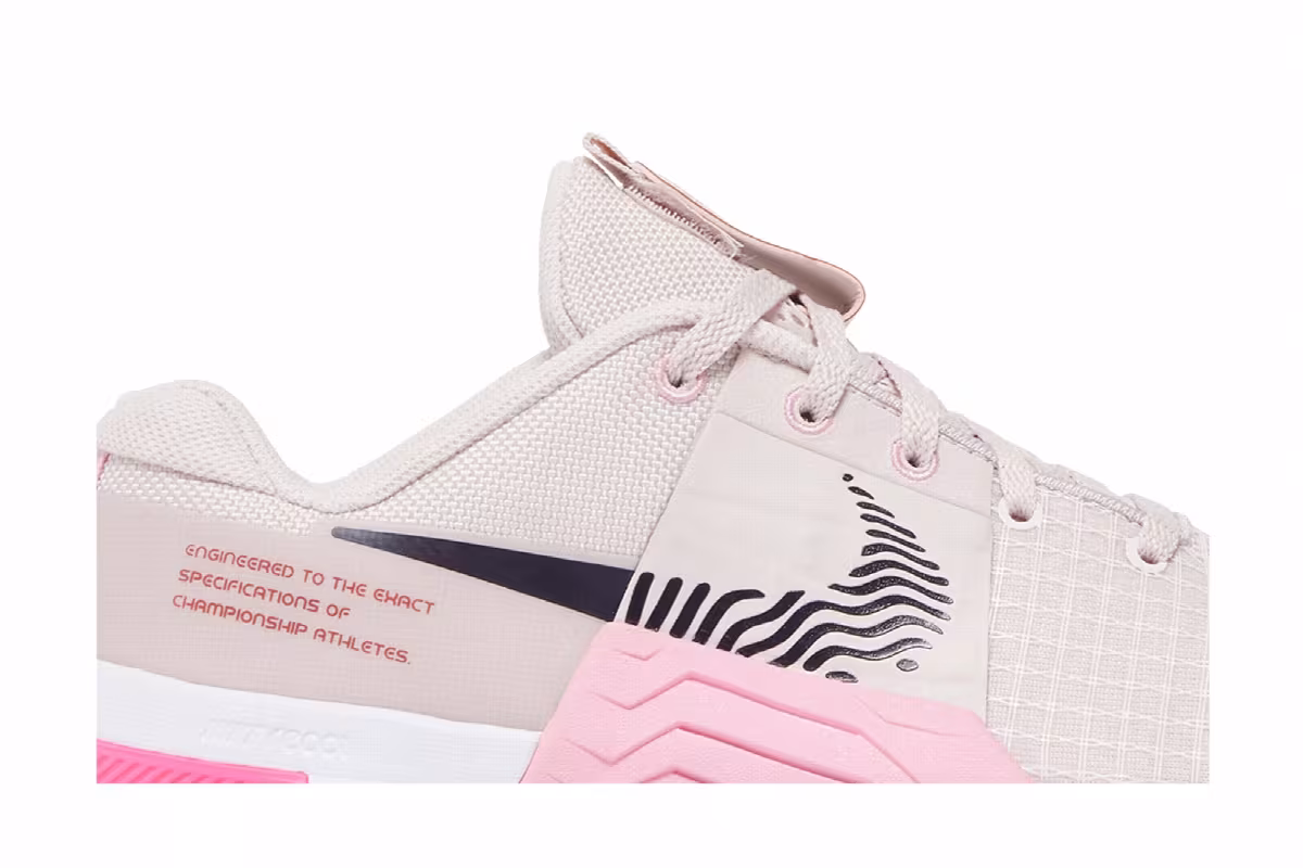 Nike Women's Metcon 8 Barely Rose, view 3