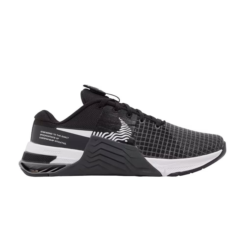 Nike Women's Metcon 8 Black Dark Smoke Grey
