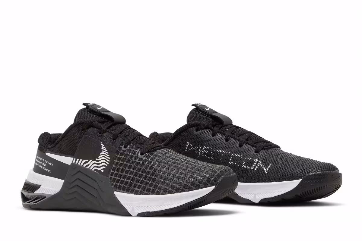 Nike Women's Metcon 8 Black Dark Smoke Grey, view 9