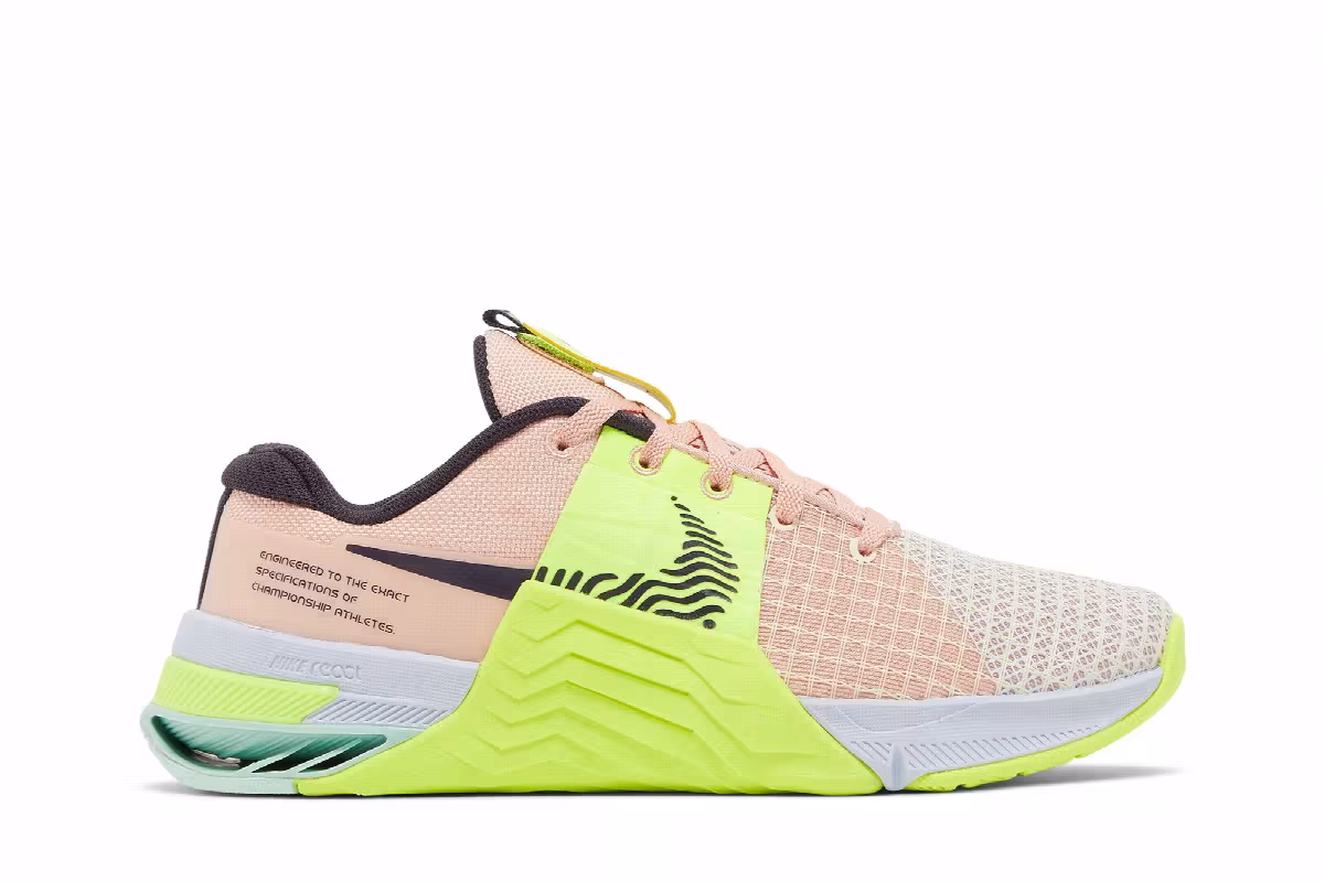 Nike Women's Metcon 8 Arctic Orange Volt, view 2