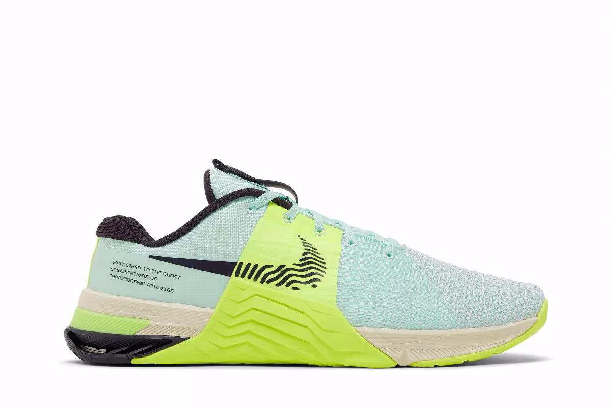 Nike Metcon 8 Mint Foam Volt, view 2