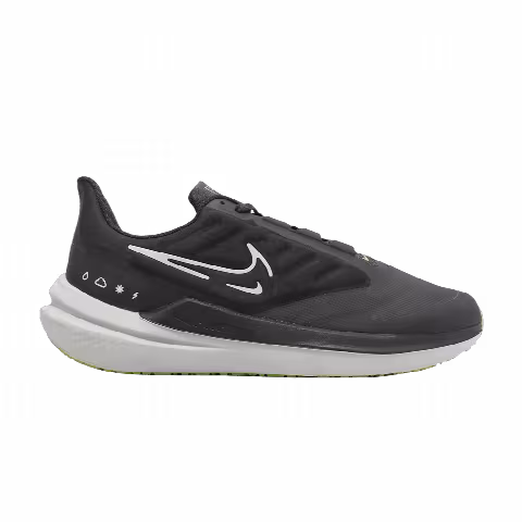 Nike Air Winflo 9 Shield 'Black White Volt'