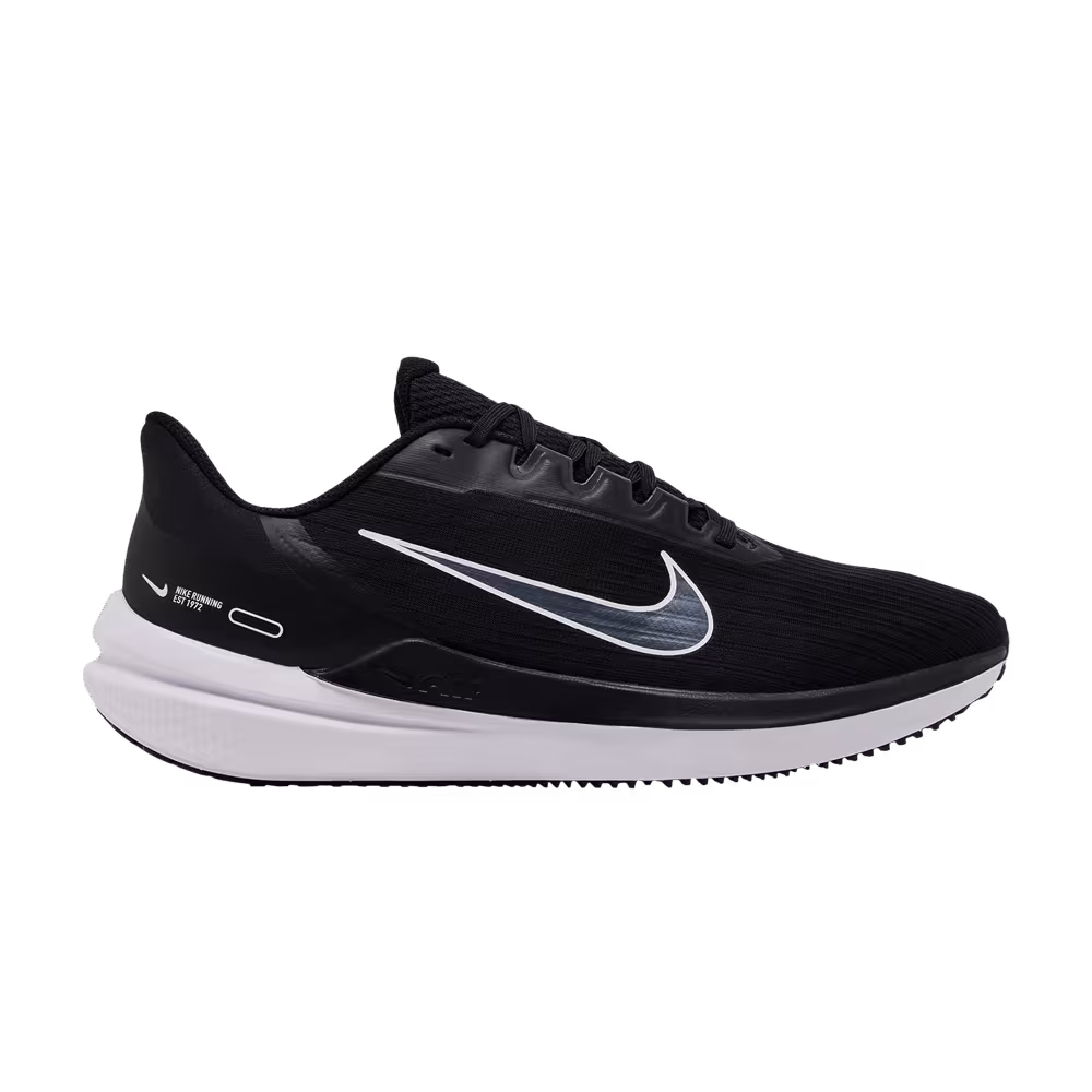Nike Air Winflo 9 Black Dark Smoke Grey