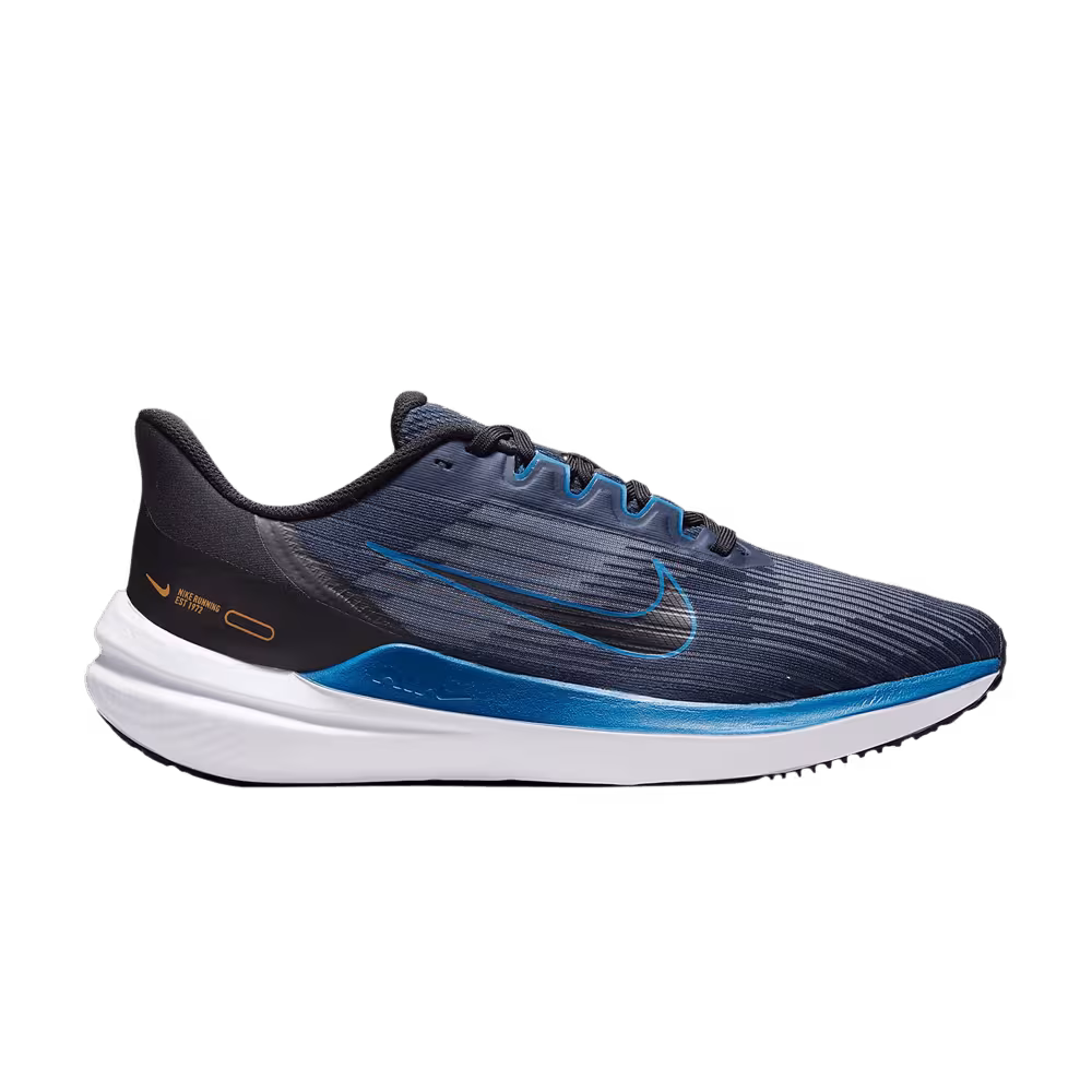 Nike Air Winflo 9 Obsidian Dark Marina Blue