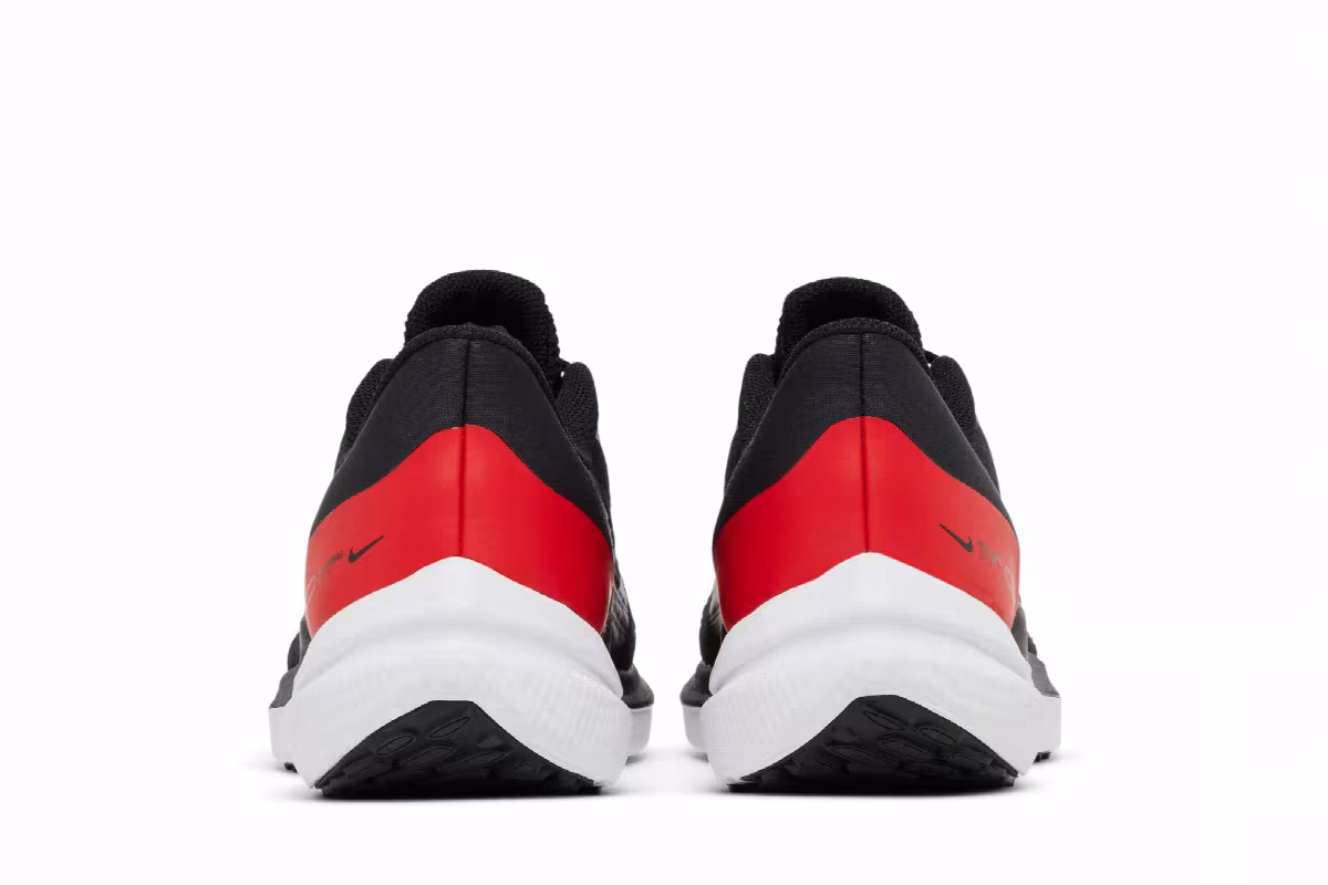 Nike Air Winflo 9 Black University Red, view 7