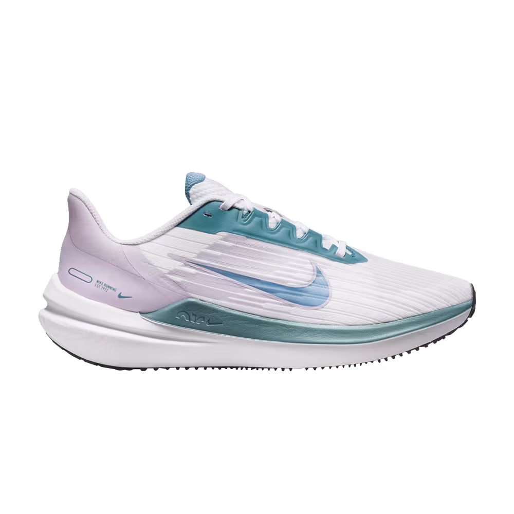 Nike Women's Air Winflo 9 Premium White Cerulean