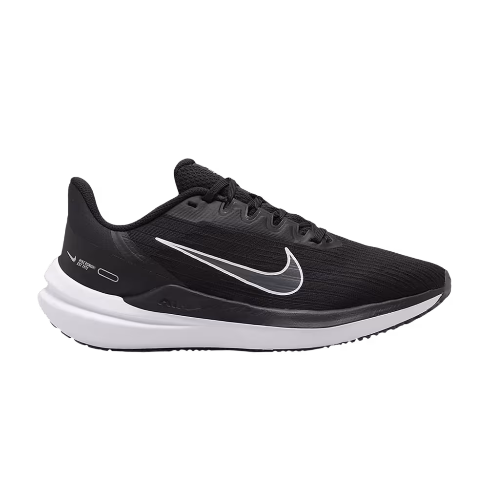 Nike Women's Air Winflo 9 Black Dark Smoke Grey