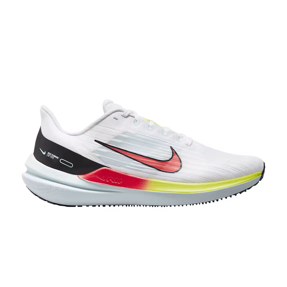 Nike Women's Air Winflo 9 White Bright Crimson