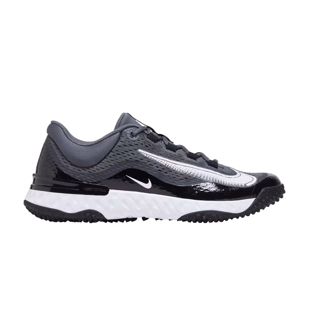 Nike Alpha Huarache Elite 4 TF Black White