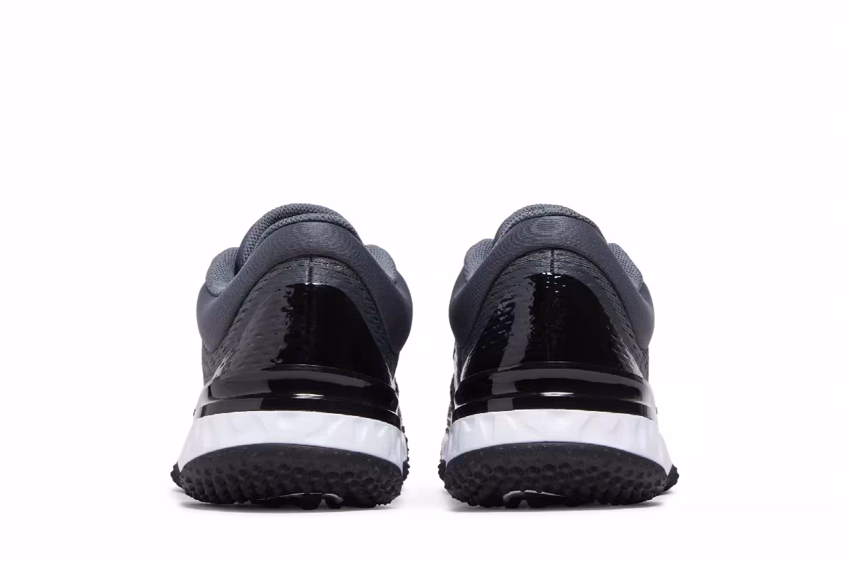 Nike Alpha Huarache Elite 4 TF Black White, view 7