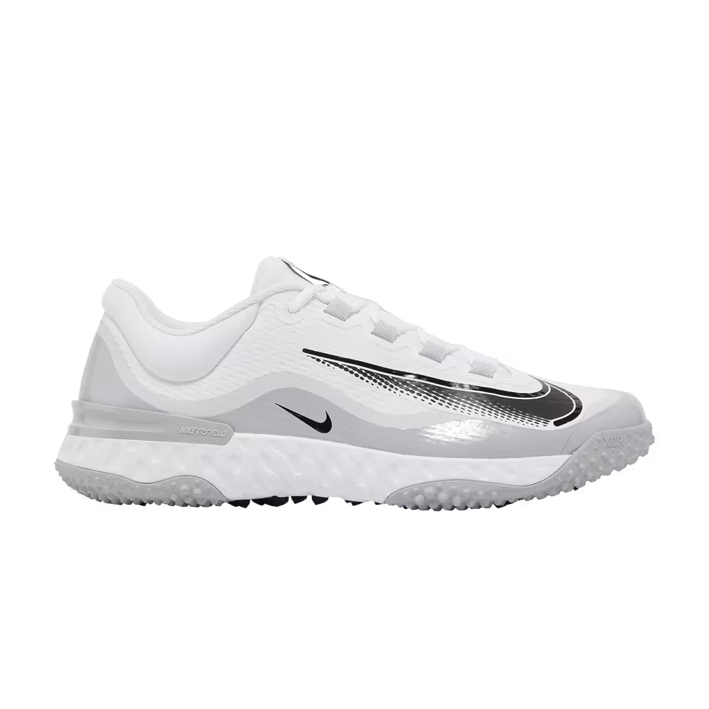 Nike Alpha Huarache Elite 4 TF White Wolf Grey