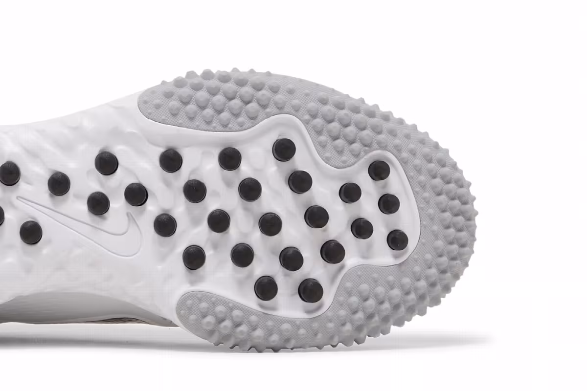 Nike Alpha Huarache Elite 4 TF White Wolf Grey, view 6