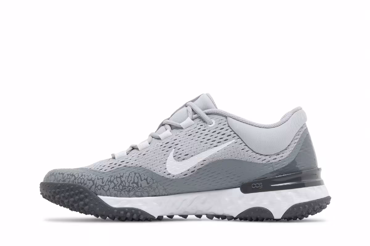 Nike Alpha Huarache Elite 4 TF Wolf Grey, view 4