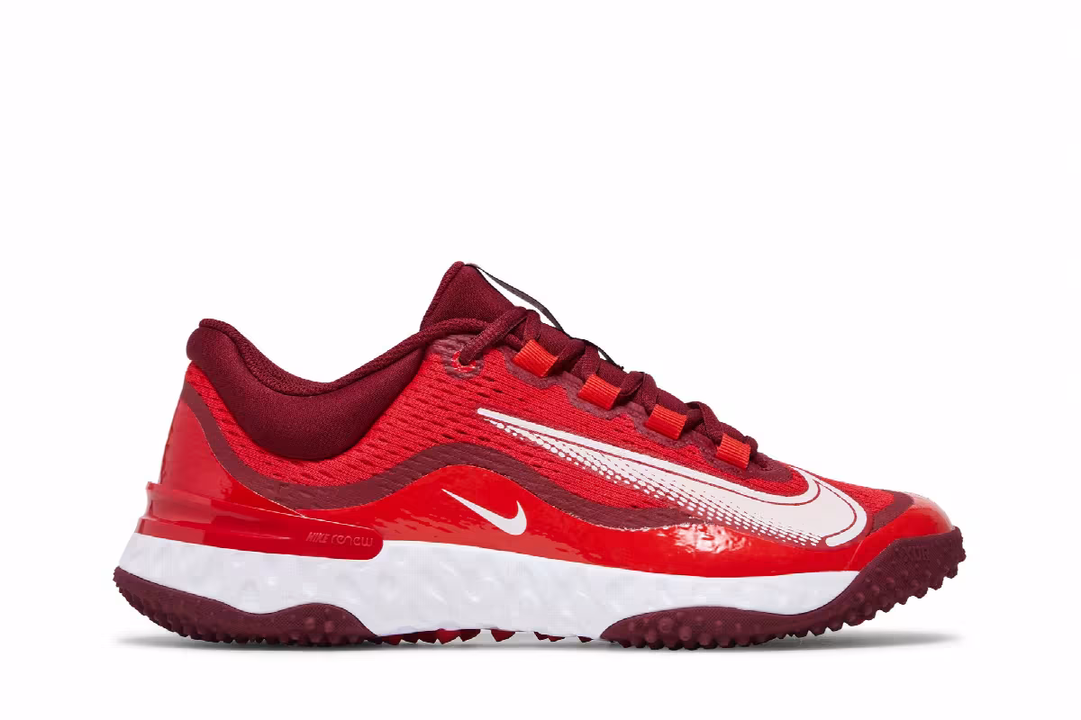 Nike Alpha Huarache Elite 4 TF University Red, view 2