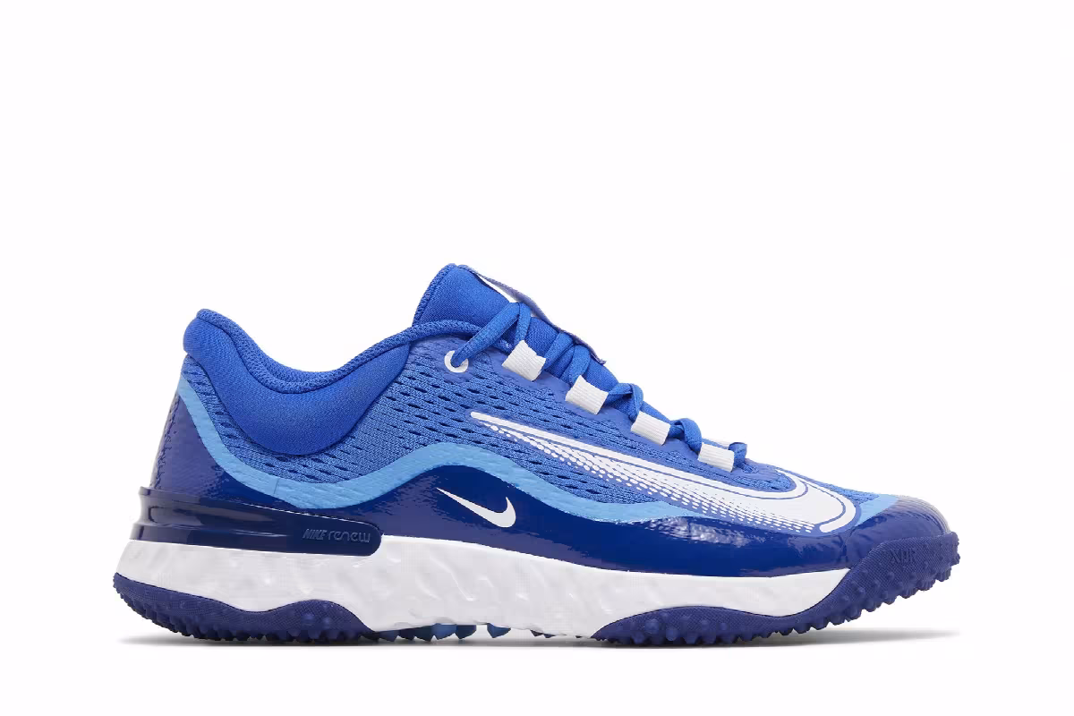 Nike Alpha Huarache Elite 4 TF Hyper Royal, view 2