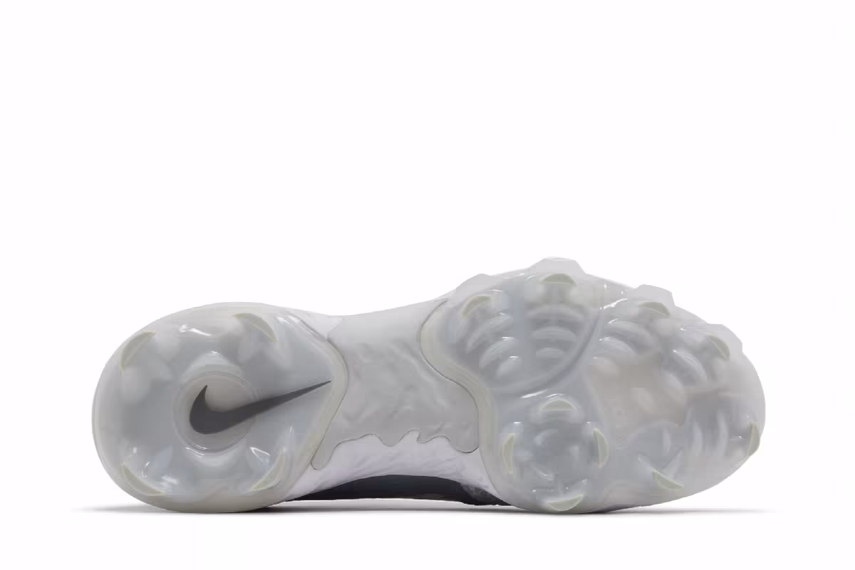 Nike Alpha Huarache Elite 4 Low MCS Wolf Grey White, view 5