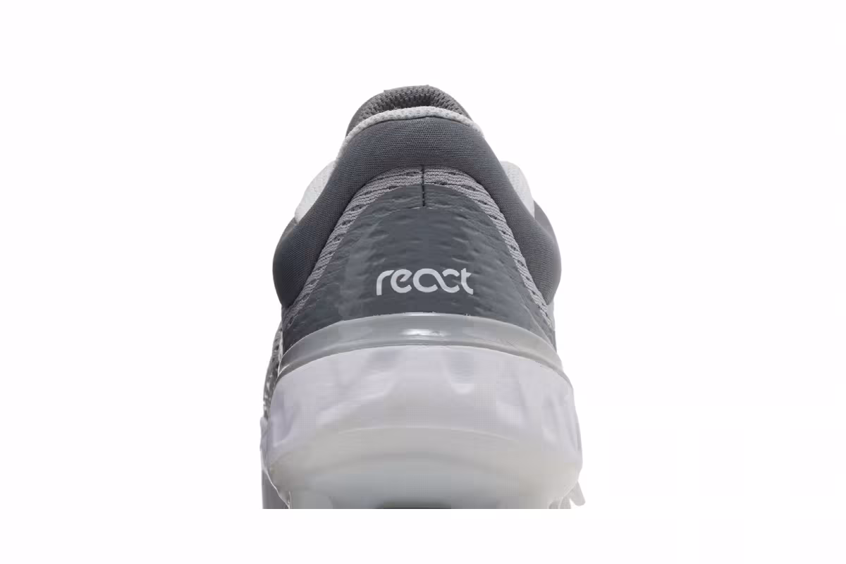 Nike Alpha Huarache Elite 4 Low MCS Wolf Grey White, view 8