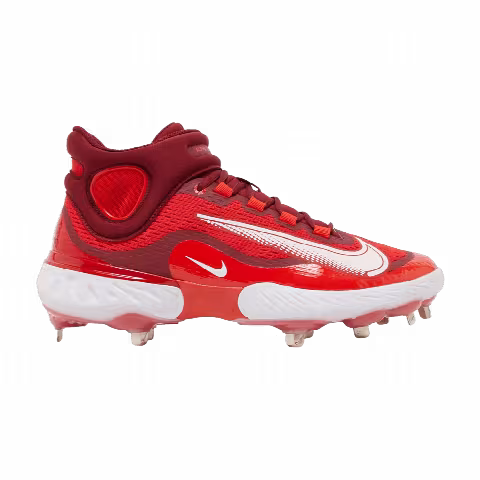 Nike Alpha Huarache Elite 4 Mid 'University Red White'