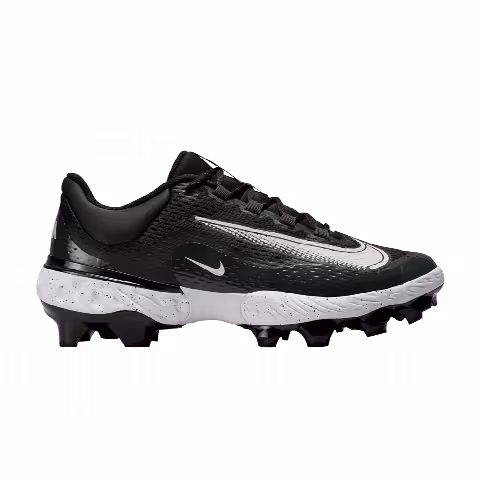 Nike Alpha Huarache Elite 4 Low MCS 'Black Dark Smoke Grey White'