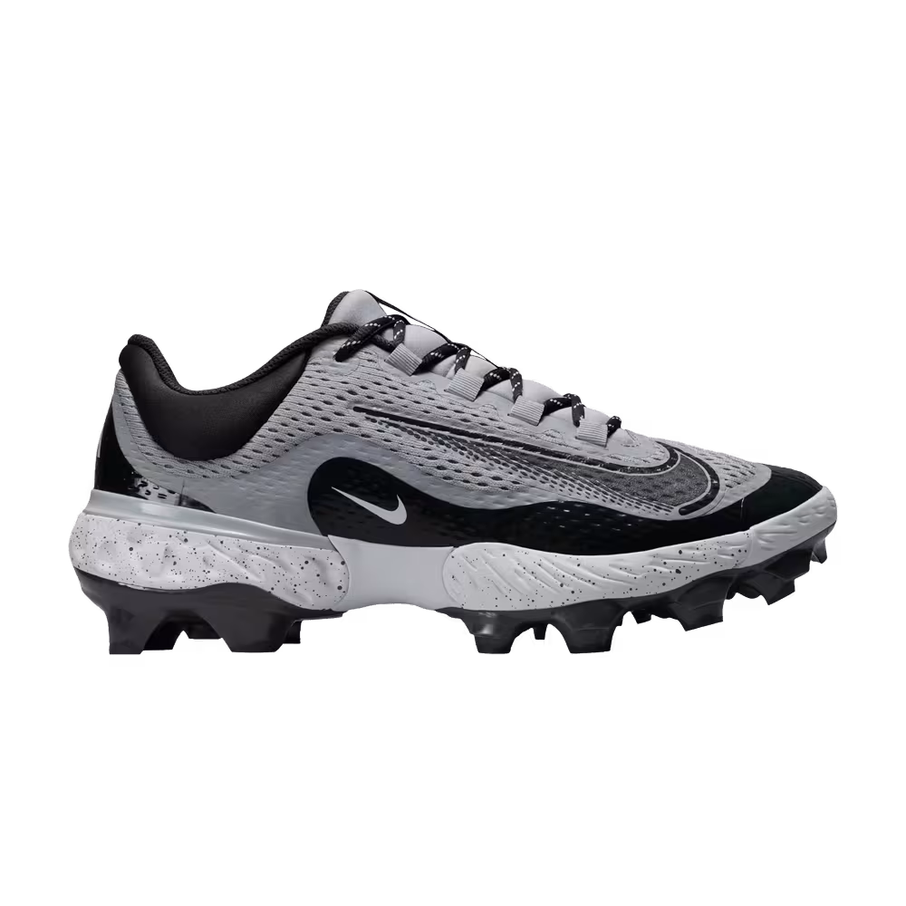 Nike Alpha Huarache Elite 4 Low MCS Wolf Grey Dark Smoke Grey