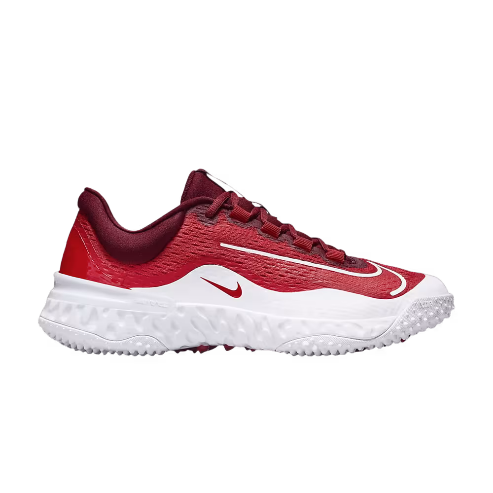 Nike Women's Alpha Huarache Elite 4 TF University Red