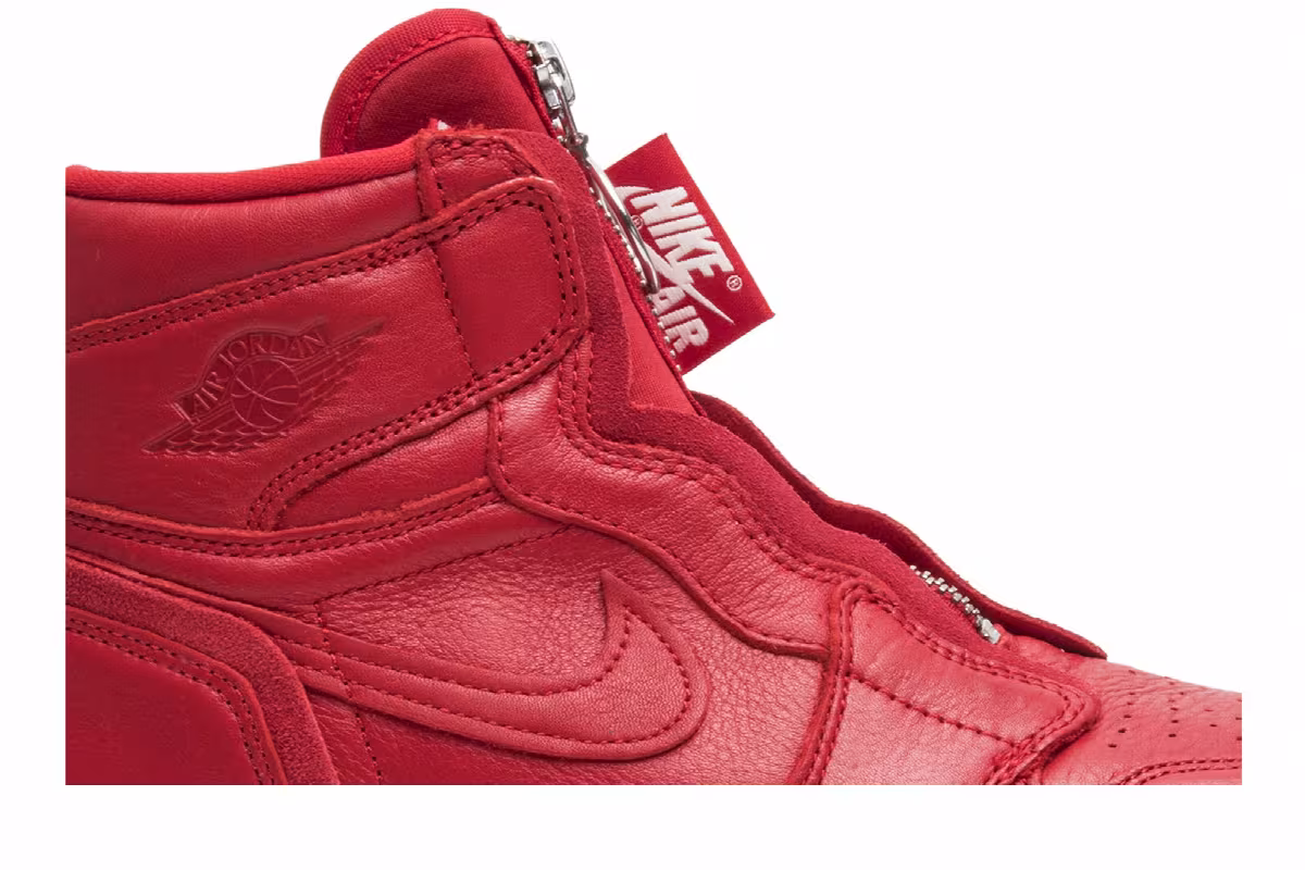 Anna Wintour x Women's Air Jordan 1 High Zip University Red, view 3