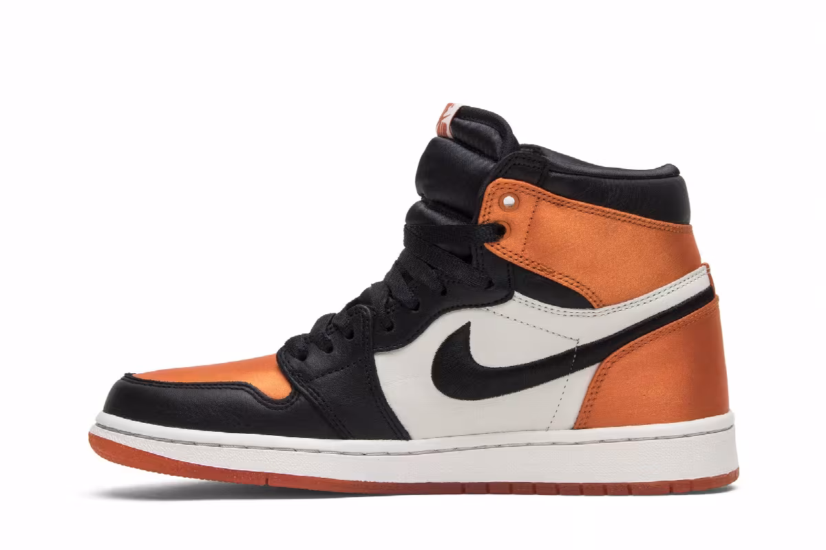 Women's Air Jordan 1 High OG Satin Shattered Backboard, view 4