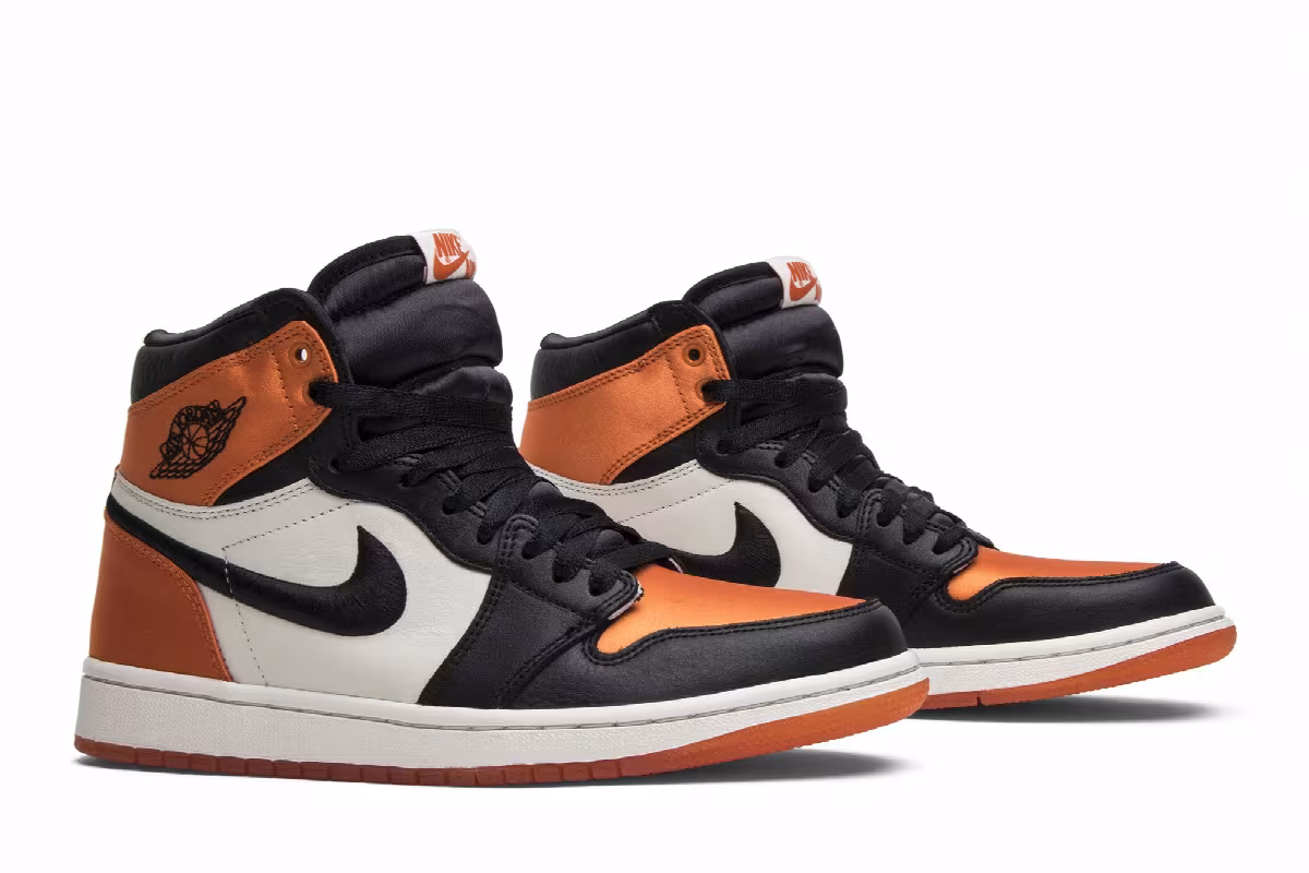 Women's Air Jordan 1 High OG Satin Shattered Backboard, view 9