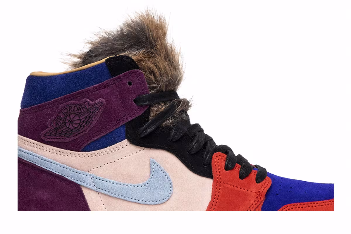 Aleali May x Women's Air Jordan 1 High Court Lux, view 3