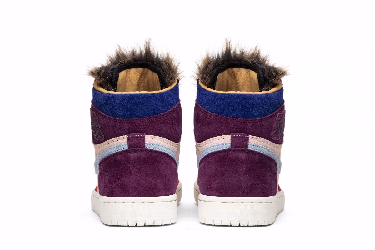 Aleali May x Women's Air Jordan 1 High Court Lux, view 7