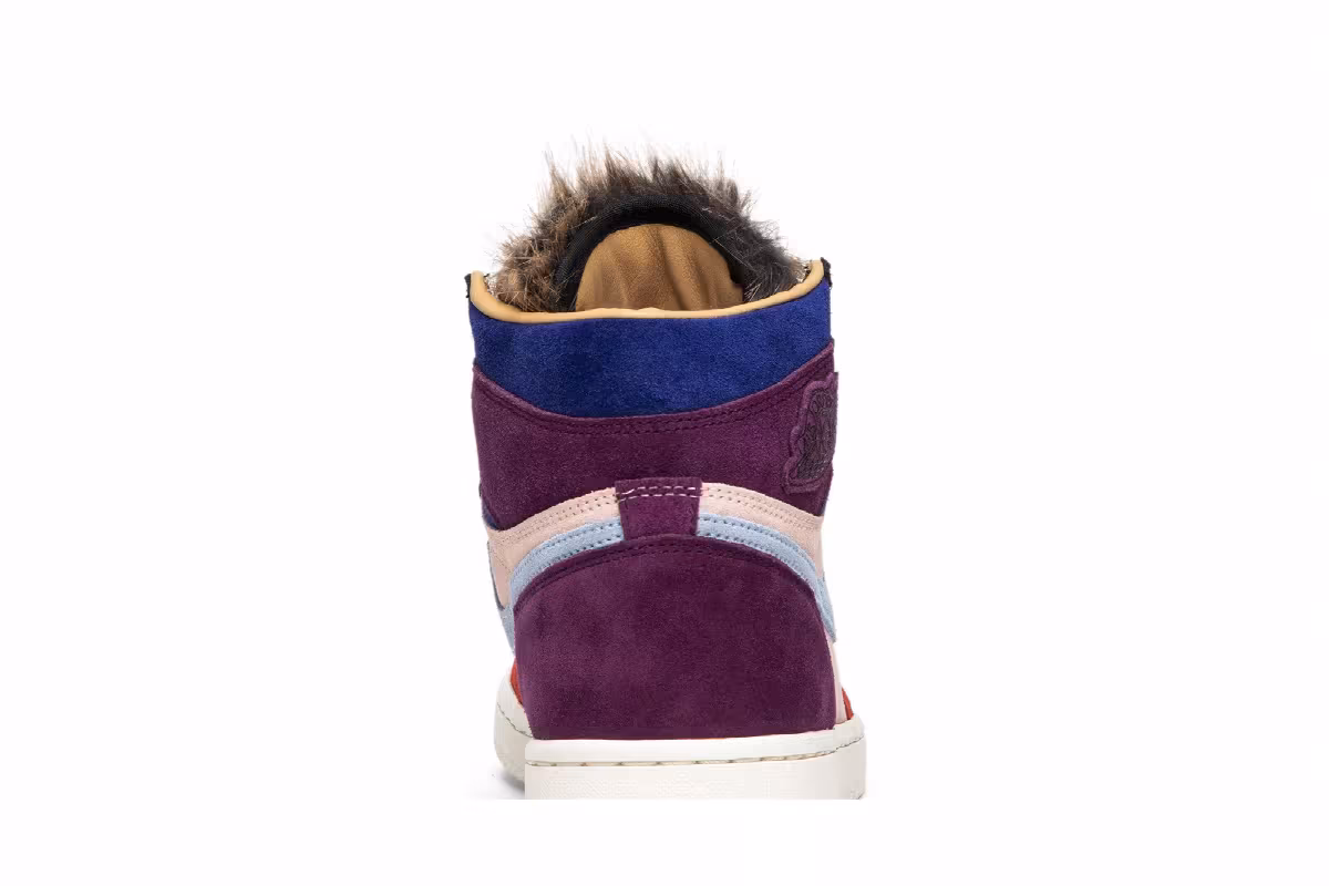 Aleali May x Women's Air Jordan 1 High Court Lux, view 8